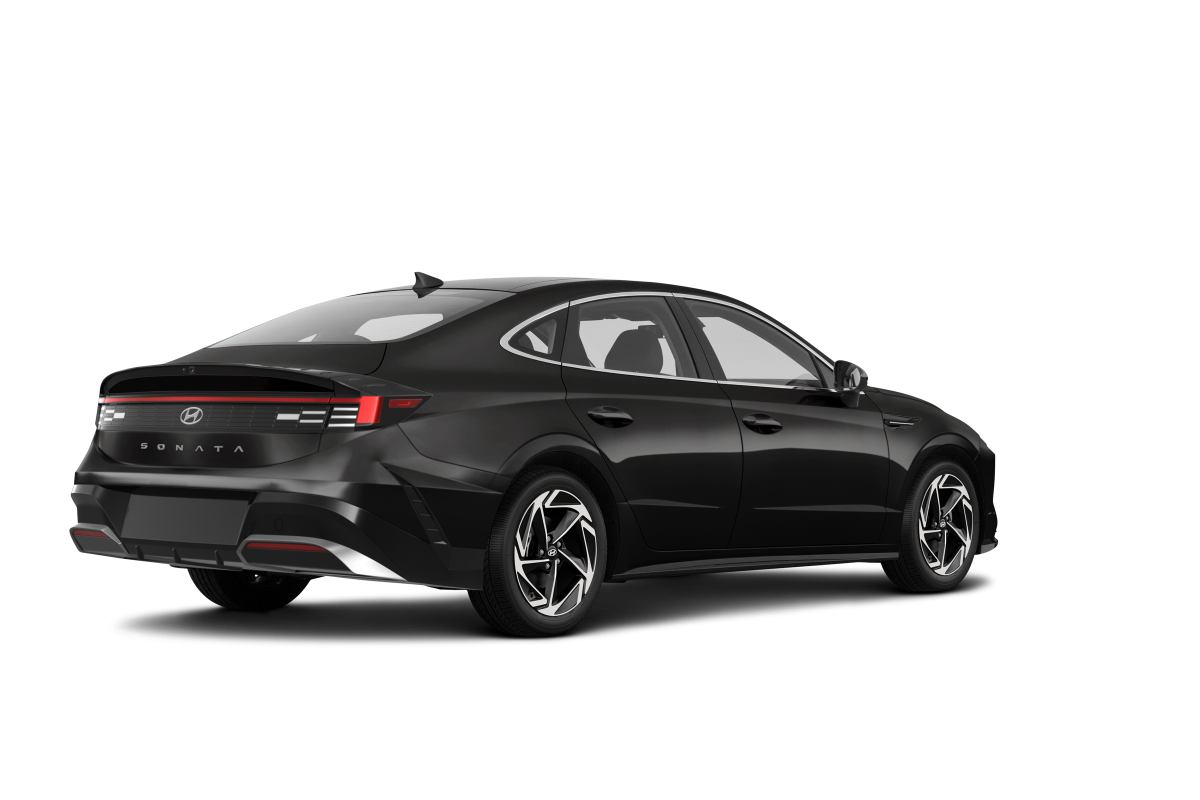 Hyundai Sonata - Back view Hyundai Sonata - Back view