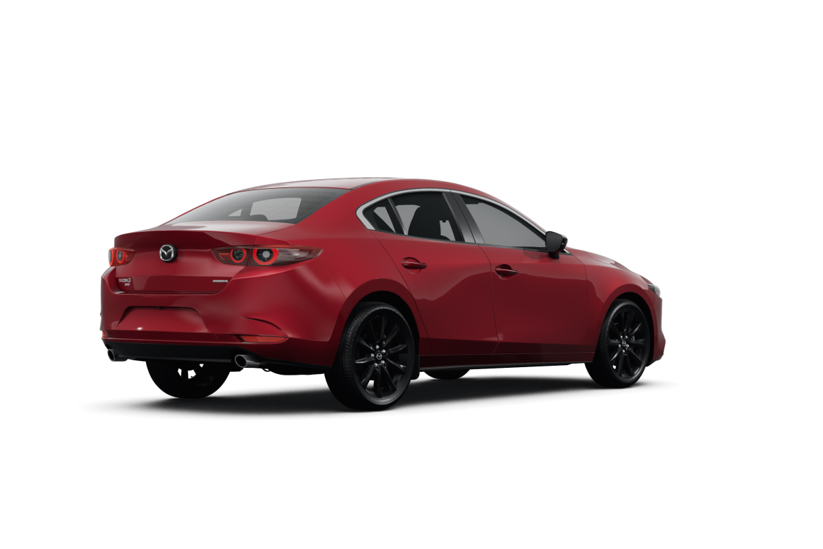 Mazda Mazda3 Sedan - Back view Mazda Mazda3 Sedan - Back view