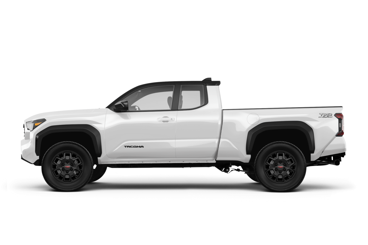 Toyota Tacoma - Side view Toyota Tacoma - Side view